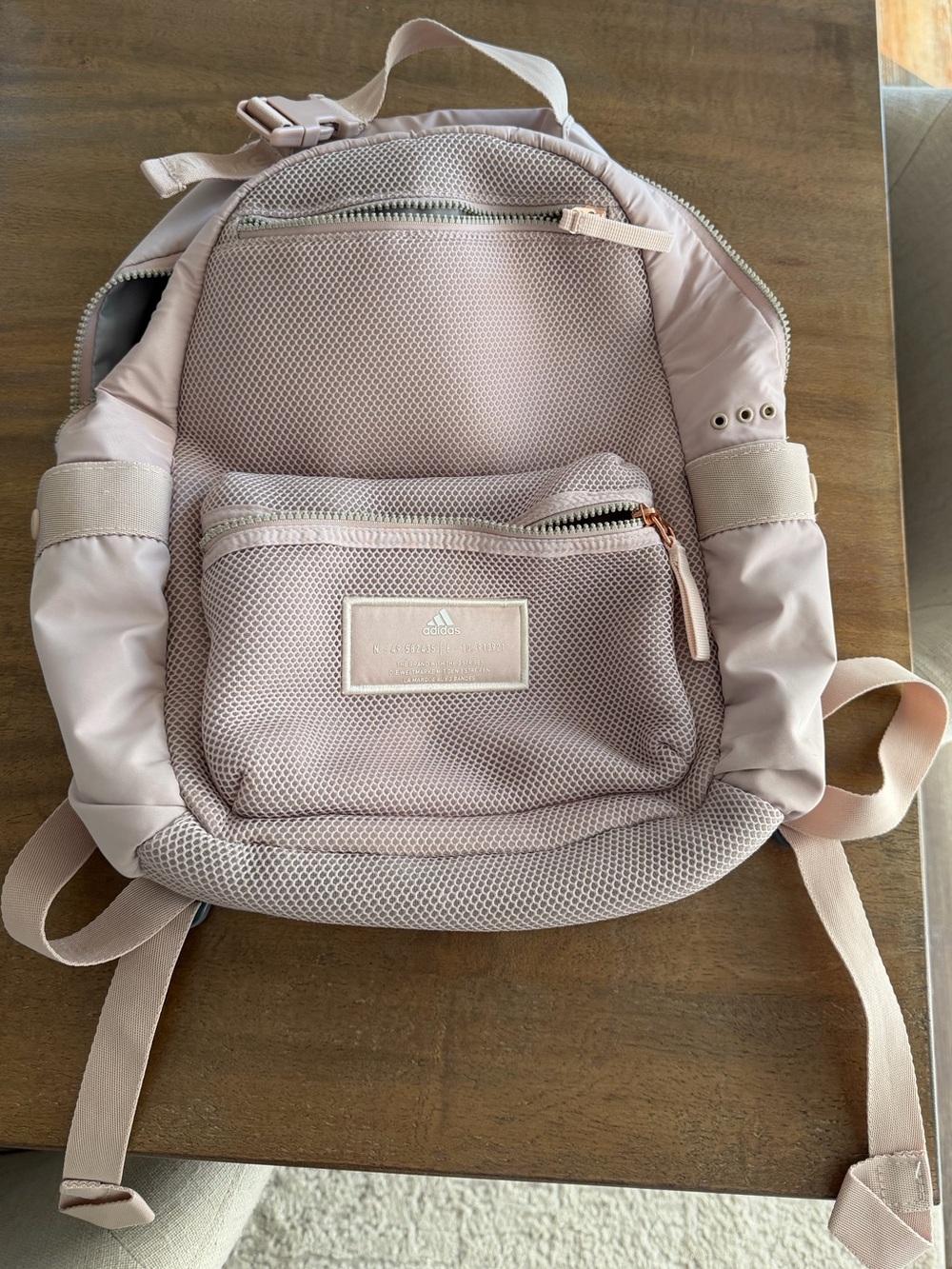 Adidas Pink Backpack